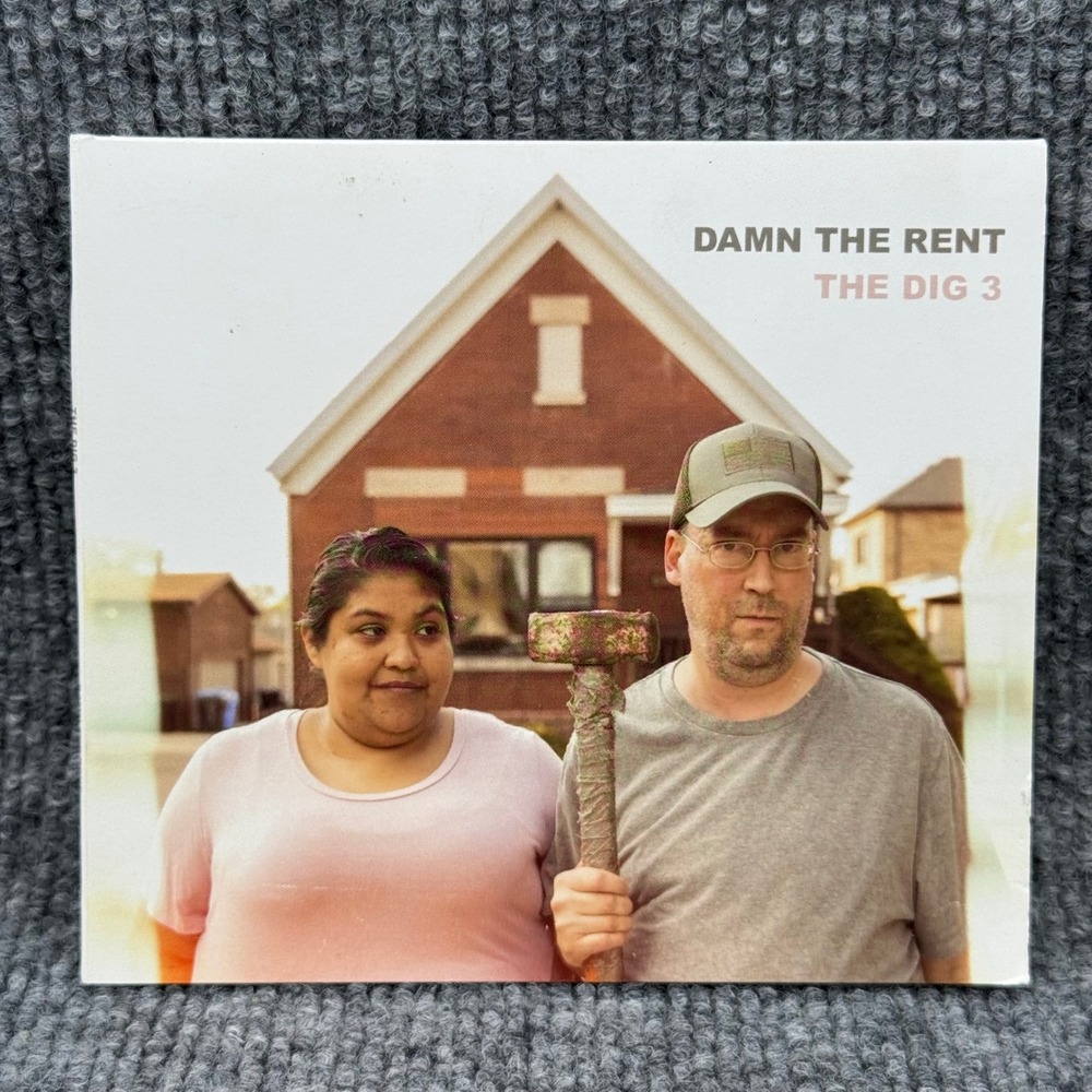 The Dig 3 Damn The Rent CD 2023 Blues Roots Andrew Duncanson Ronnie Shellist